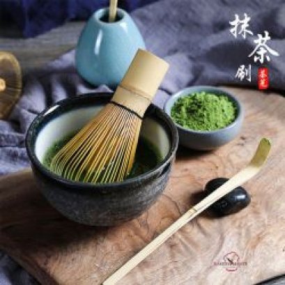 ไม้ไผ่ชงชาเขียว