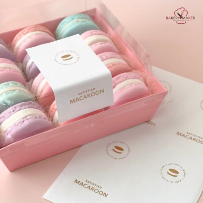Macaron สติกเกอร์ ปั้มทอง