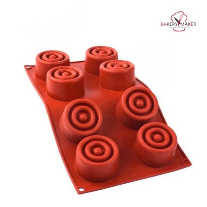 พิมพ์ซิลิโคน 8 หลุม