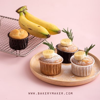 ถ้วยกระดาษจีบ ปากม้วน 100 ใบ