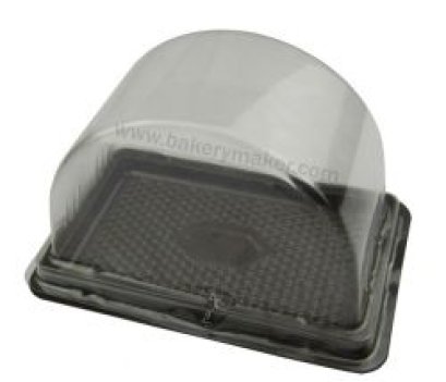 กล่องเค้กโรล ใหญ่ ฐานน้ำตาล 20 ใบ