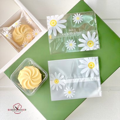 ถุงซีล ลายดอกเดซี่ Daisy คละแบบ