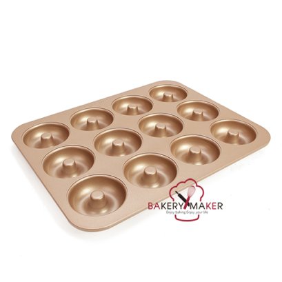 พิมพ์โดนัท 12 หลุม Teflon Chefmade