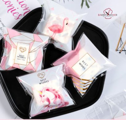 ถุงฝากาว Best Wish Unicorn คละ 4 ลาย