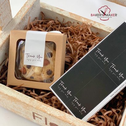 สติกเกอร์ Thank You Enjoy your meal 24 ดวง