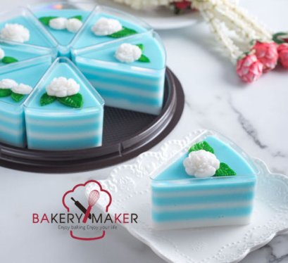 ถ้วยพลาสติกใส สามเหลี่ยม ไม่มีฝา