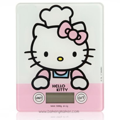 เครื่องชั่งดิจิตอลคิตตี้ Hello Kitty Electronic kitchen scales