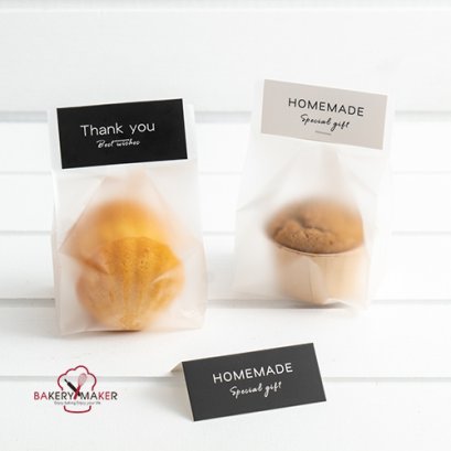 เซ็ทถุงพร้อมหัวถุง Homemade / Thank You