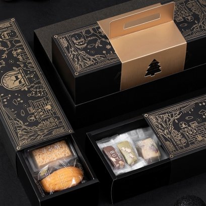 ชุดกล่องพร้อมที่หิ้ว ดำทอง Especially for you 1 ชุด