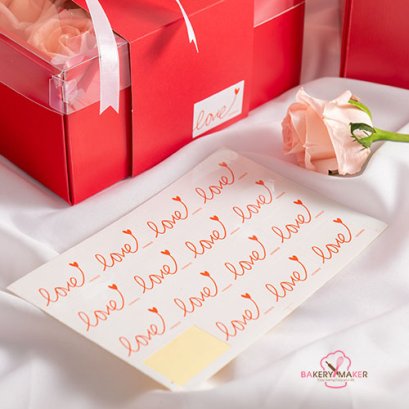 สติกเกอร์ Love (40 ดวง)