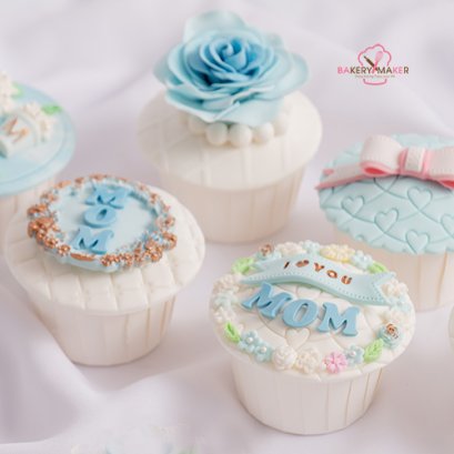 ถ้วยคัพเค้กปากม้วน สีขาว 50 ใบ