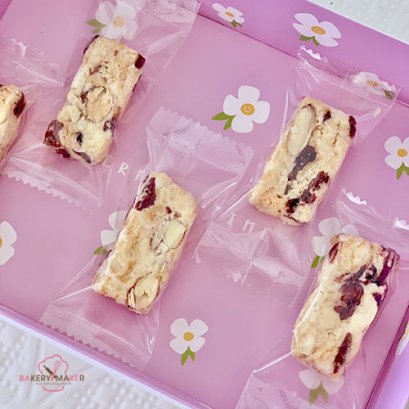 ถุงซีลใส นูกัต Nougat ไม่มีลาย