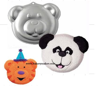 แม่พิมพ์เค้ก อลูมิเนียม รูปหมี 1 ปอนด์