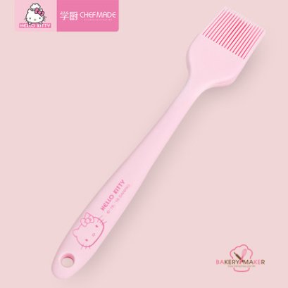 แปรงซิลิโคน Silicone oil brush Hello Kitty