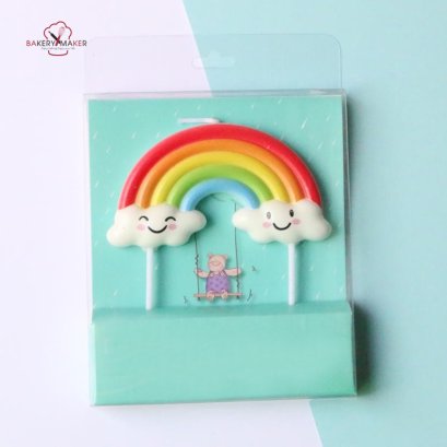เทียนสายรุ้ง Rainbow candle