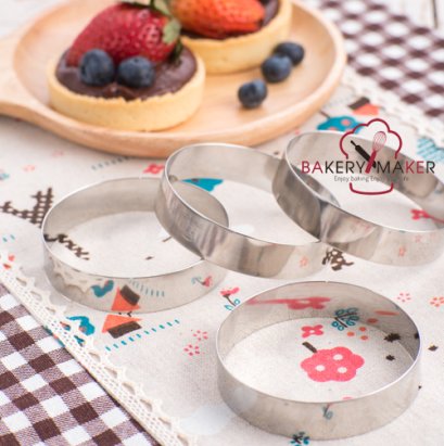 ริงสแตนเลส กลม ทรงเตี้ย ขนาด 7,8 ซม. 1 ชิ้น