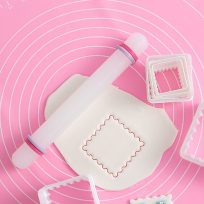 ไม้นวดแป้ง , ฟองดองท์ 3 ขนาด มีวงแหวนปรับระดับได้