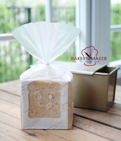 ถุงขนมปัง หน้ายิ้ม 20 ใบ