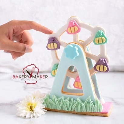 พิมพ์กดคุ้กกี้ชิงช้าสวรรค์