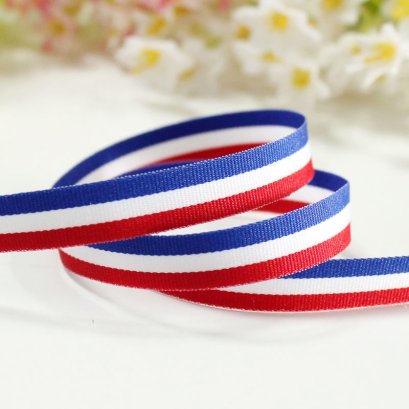 ริบบิ้น ลายธงชาติฝรั่งเศษ 1 เมตร