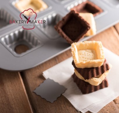 พิมพ์ทาร์ตมินิ ถอดก้นได้ เทฟลอน 12 หลุม