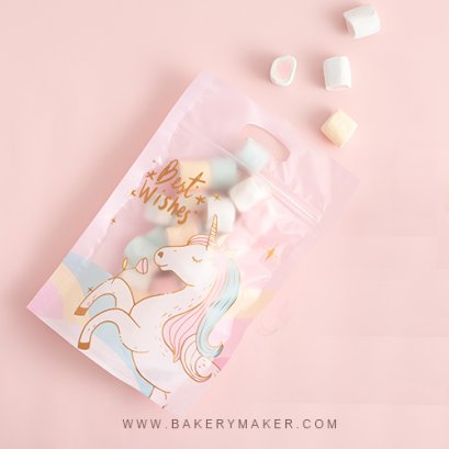 ถุงซิป ลาย Unicorn