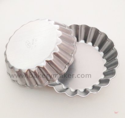 พิมพ์ทาร์ต ขอบหยัก อลูมิเนียม 1 ชิ้น