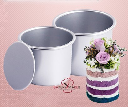 พิมพ์เค้กกลม ทรงสูง ถอดก้น