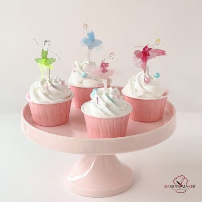 ป้ายปักตกแต่งเค้ก บัลเลต์ Ballet