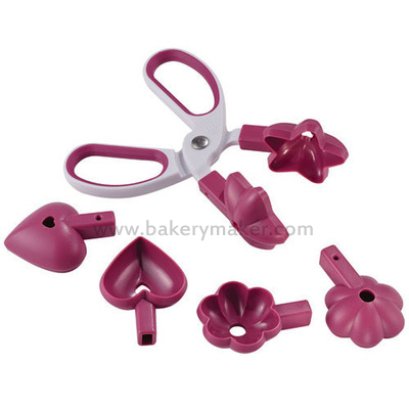 เซ็ทกรรไกร พิมพ์เค้กป๊อป,ช็อคบอล เปลี่ยนหัวได้