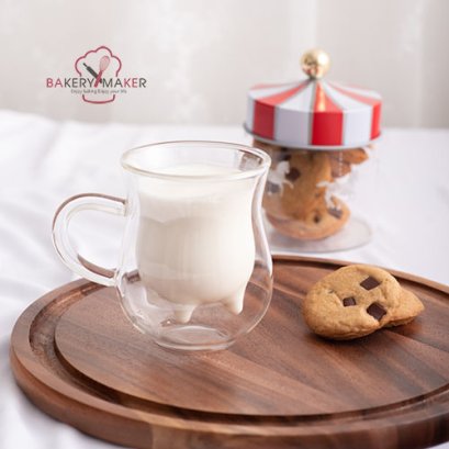 แก้วนม เต้านมวัว