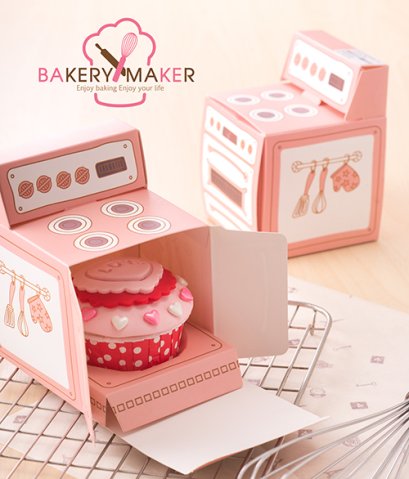 กล่องคัพเค้ก Oven  1 หลุม