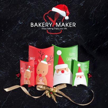 กล่องพาย Santa Claus , Reindeer