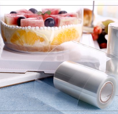 พลาสติกพันรอบเค้ก ม้วน 10 เมตร 2 ขนาด