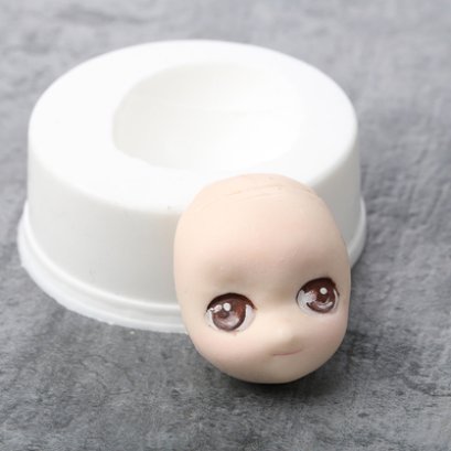 พิมพ์ซิลิโคน รูปหน้าคน