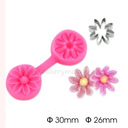 เซ็ทพิมพ์ฟองดองท์ รูปดอกไม้