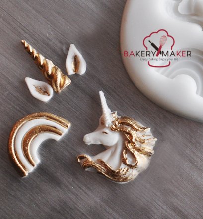 พิมพ์ฟองดองท์ ยูนิคอร์น Unicorn