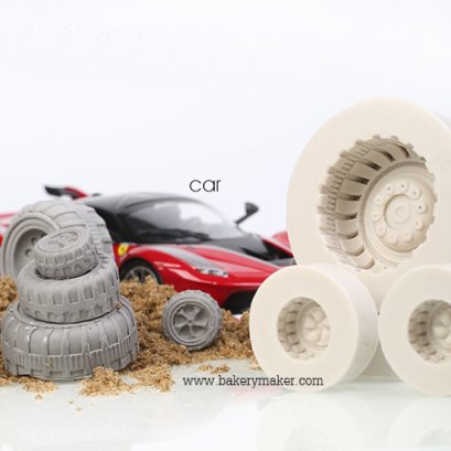 เซ็ทพิมพ์ฟองดองท์ ล้อรถ 3 ขนาด