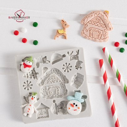 พิมพ์ฟองดองท์  X&#039;Mas 4