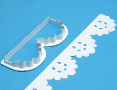 พิมพ์ฟองดองท์ จีบขอบ