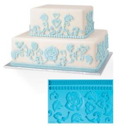 พิมพ์ฟองดองท์ ลายดอกไม้