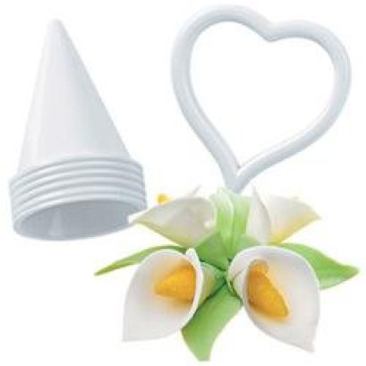 พิมพ์ฟองดองท์ ดอก Lilly