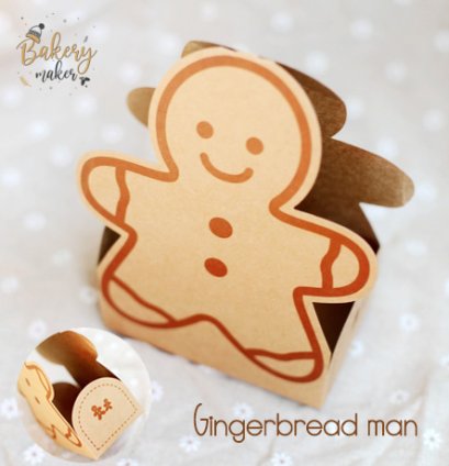 กล่อง Gingerbread man