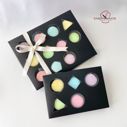 กล่องกระดาษสีดำ มาการอง , ช็อคโกแลต