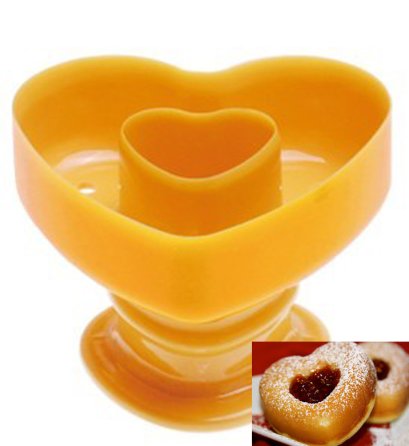 พิมพ์กดโดนัท รูปหัวใจ