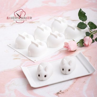 พิมพ์ซิลิโคน รูปกระต่าย ตัวใหญ่