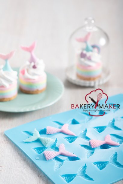 Mermaid พิมพ์ซิลิโคน 16 ช่อง