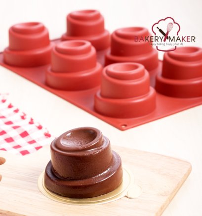 พิมพ์ซิลิโคน มูส เค้ก