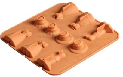 พิมพ์ซิลิโคน รูปชุดเดรส Dress