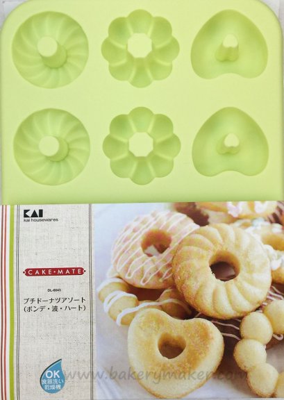 พิมพ์ซิลิโคน โดนัท 3 ลาย